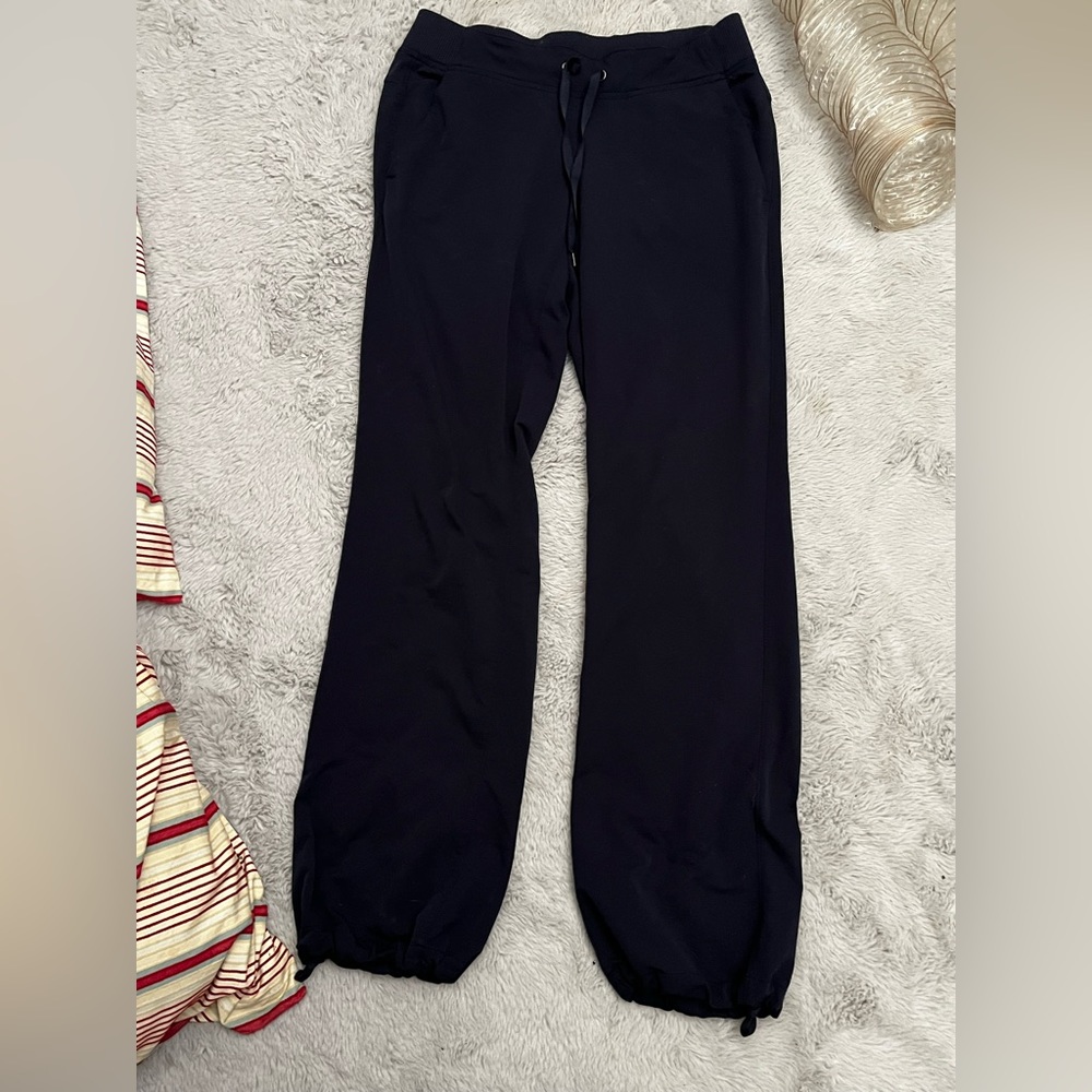 Navy Athleta Studio Pants